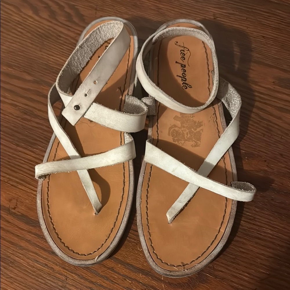 Free People Ankle Wrap Sandals